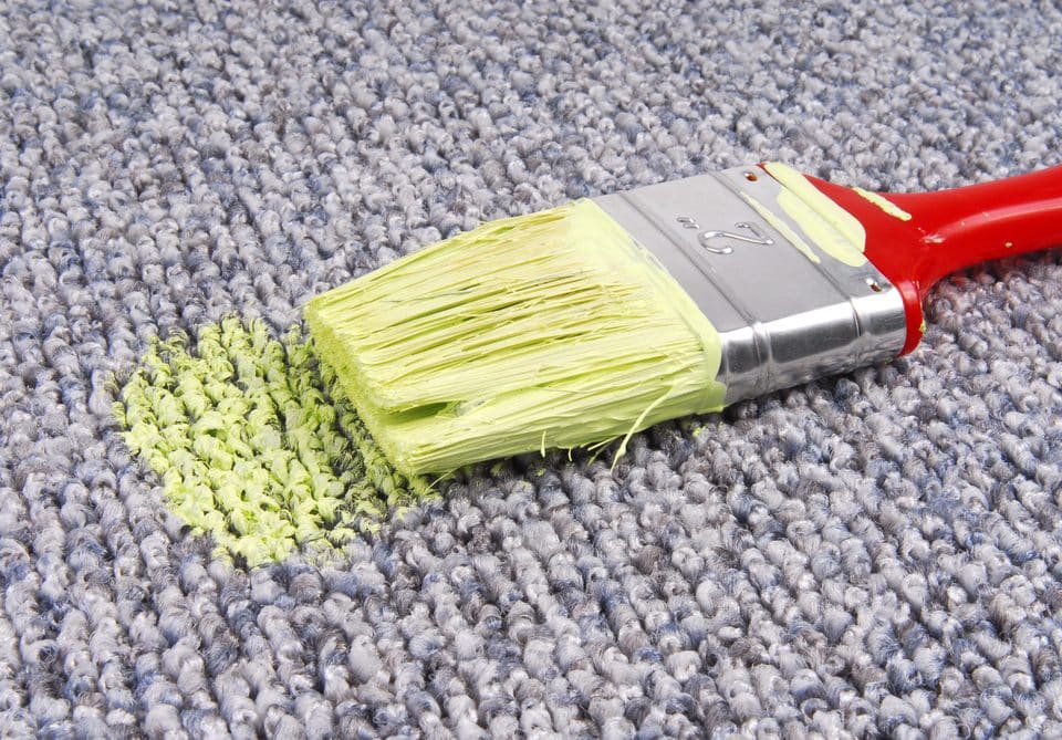 How to Clean Paint Off Your Carpet