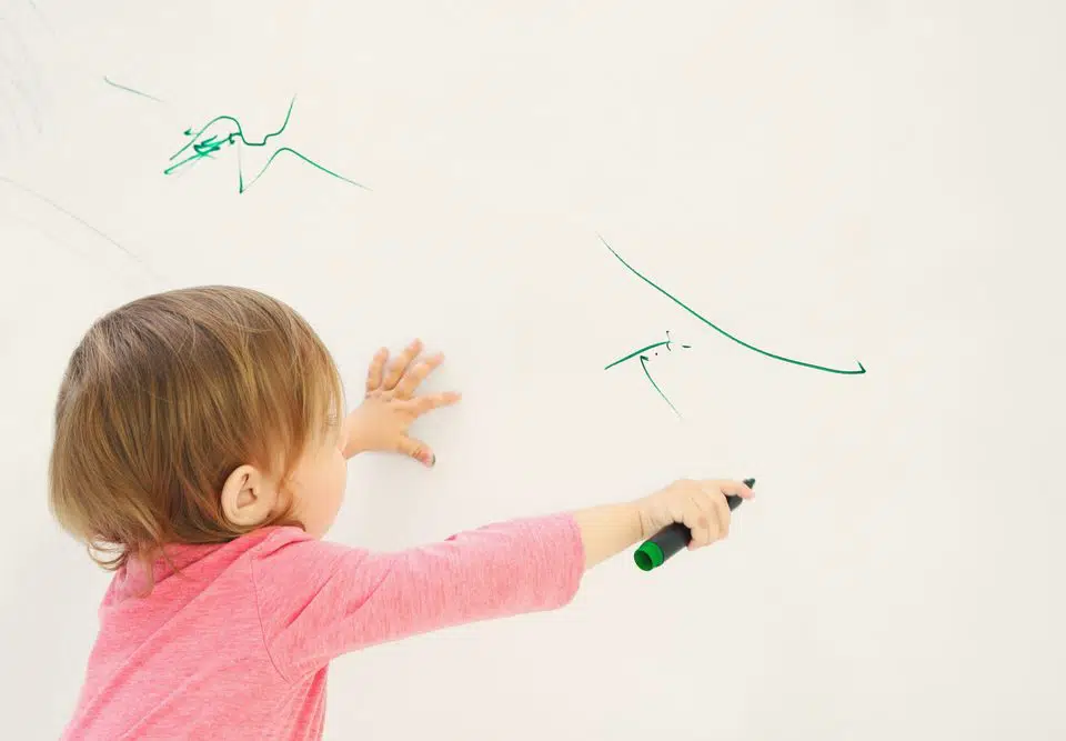How to Get Crayon, Pen, and Marker Off Your Walls