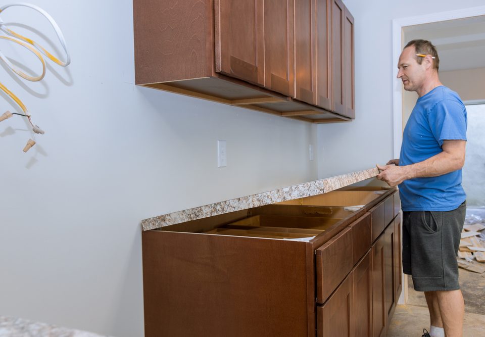 Painting Laminate Cabinets