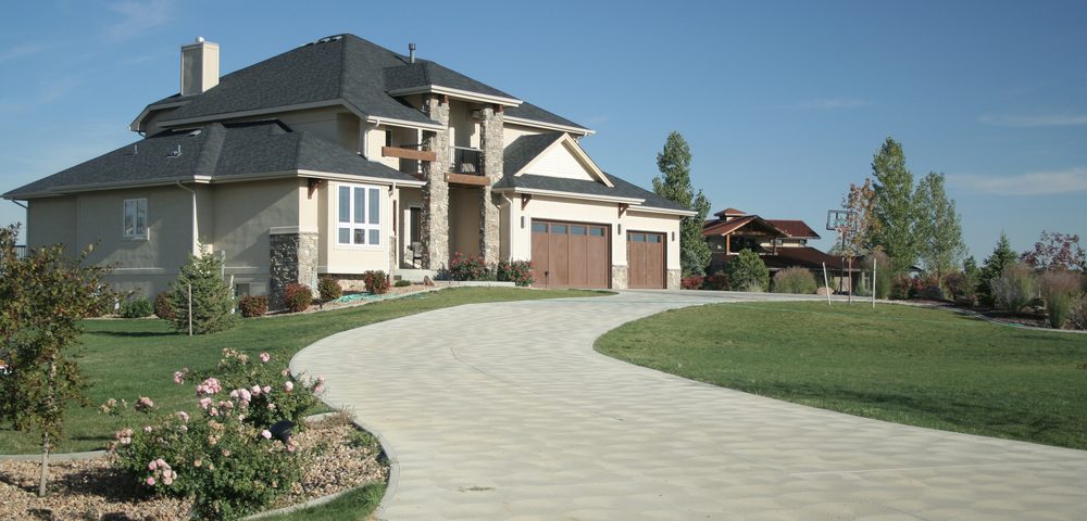 concrete driveway painting in Billings