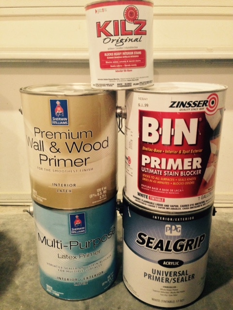 many types of paint primer